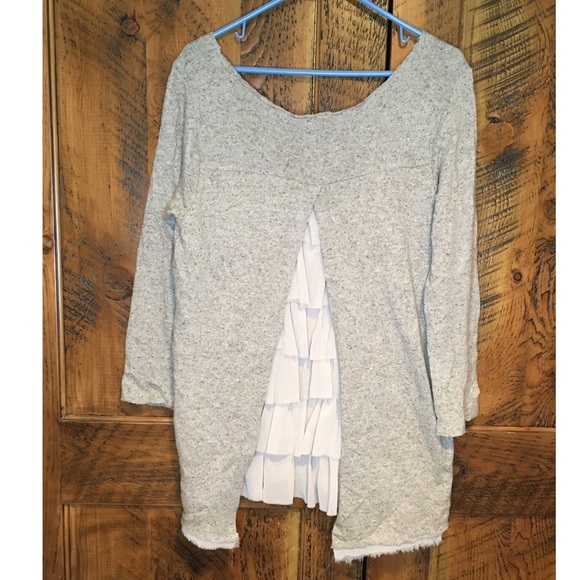 La Fee Maraboutee Italian Wool Silk Blend Sweater - Picture 2 of 11